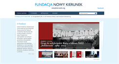Desktop Screenshot of nowykierunek.org
